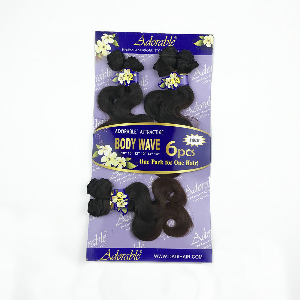 BODY WAVE 6PCS（10-14）