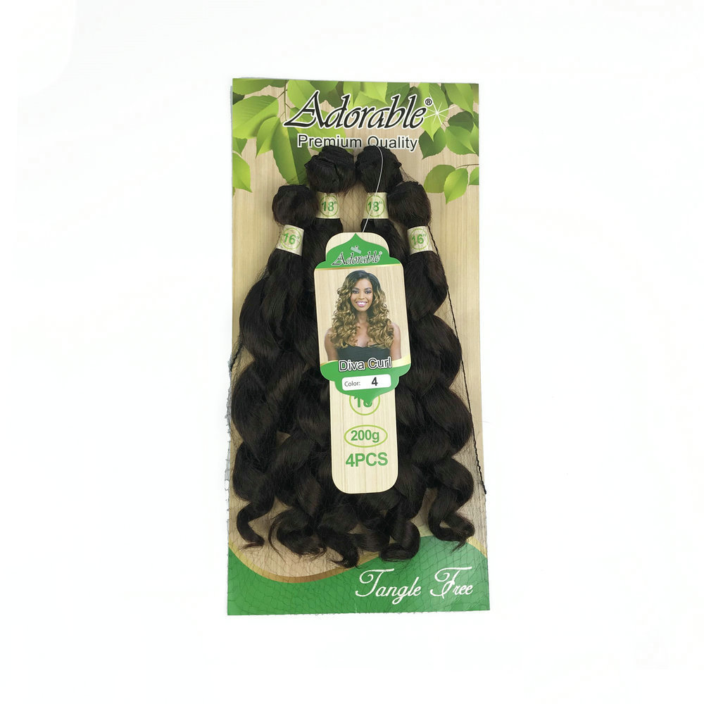 Diva curl 4pcs