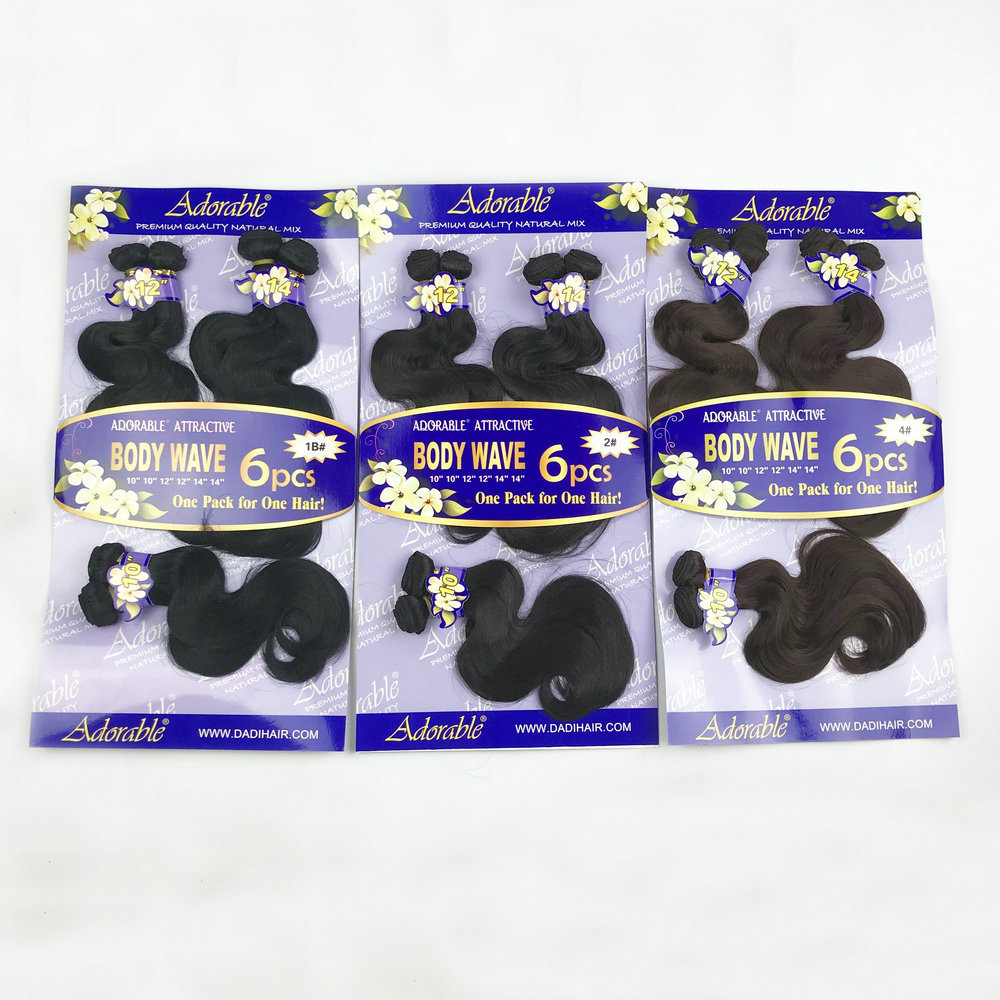 BODY WAVE 6PCS（10-14）