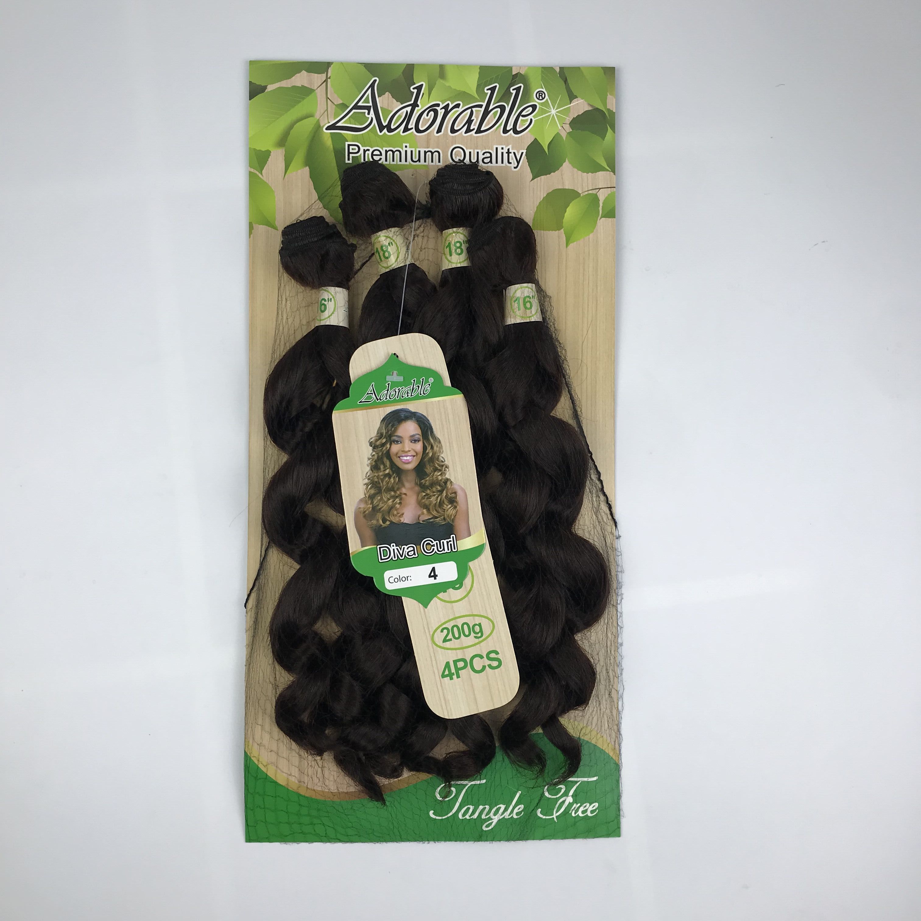Diva curl 4pcs