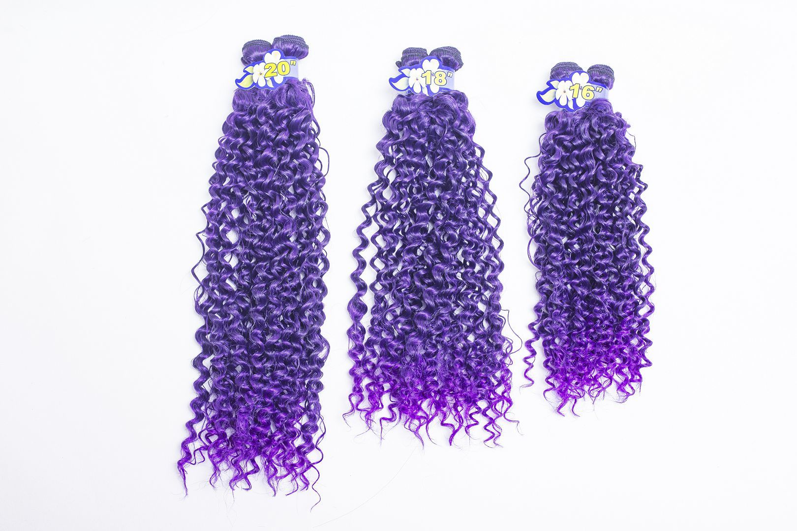 Water wave 6pcs 16-20 T1Bpurple