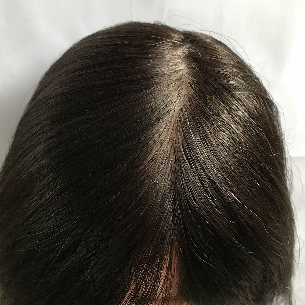 human hair traning head natural color