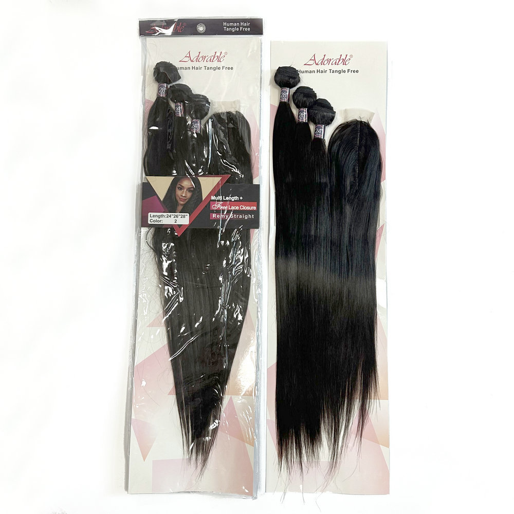 Remy straight 3pcs
