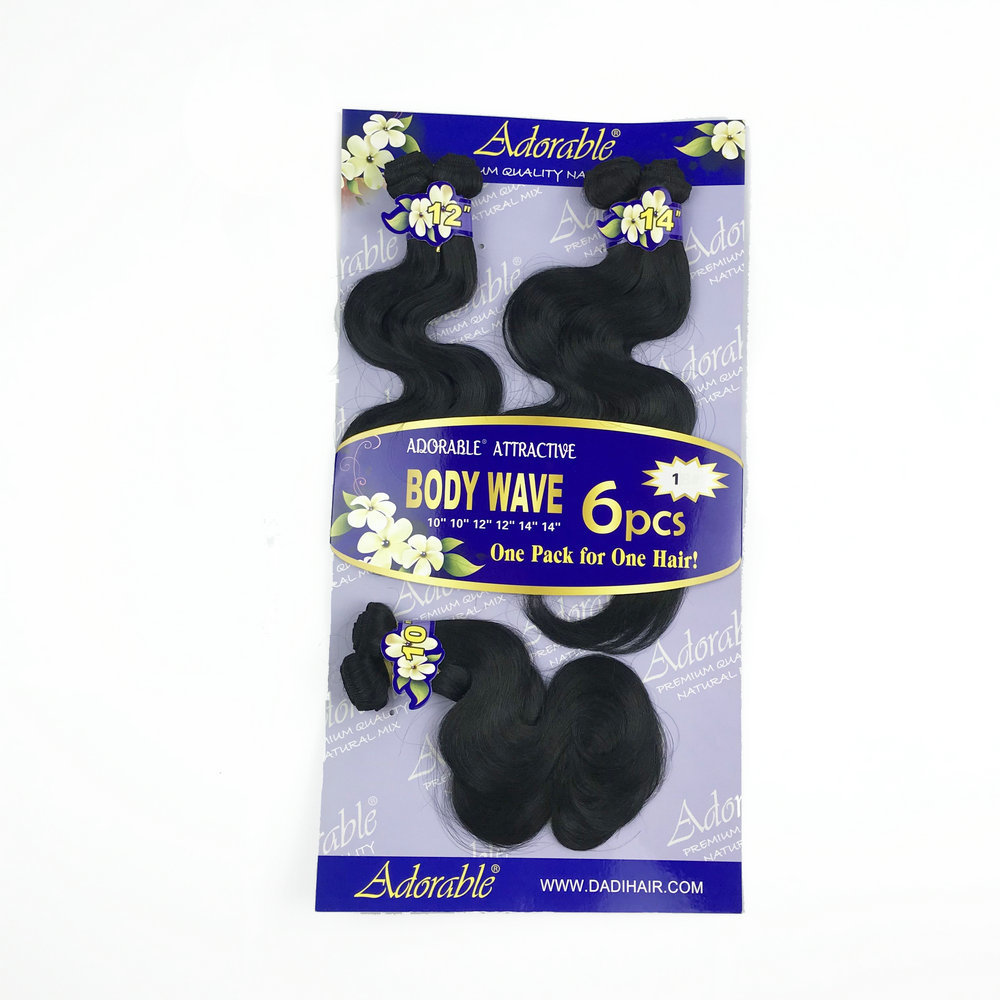 BODY WAVE 6PCS（10-14）