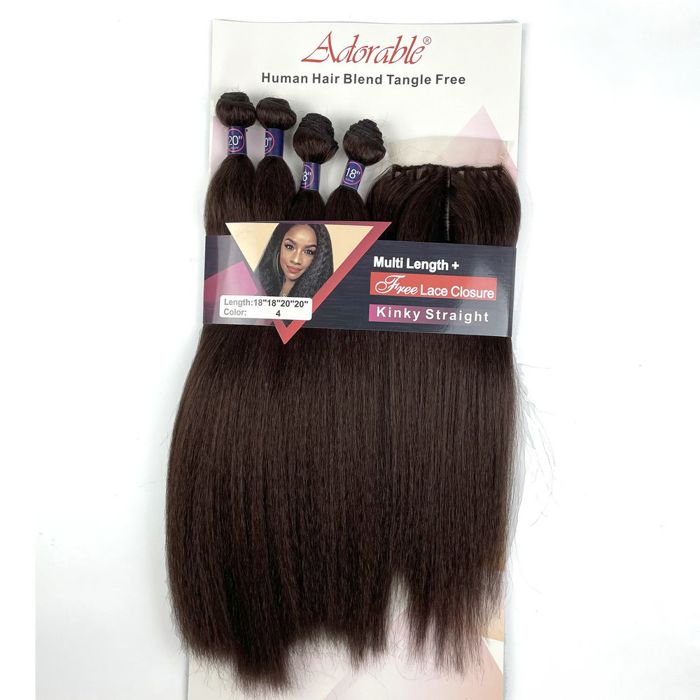 Kinky straight 18-20 4#