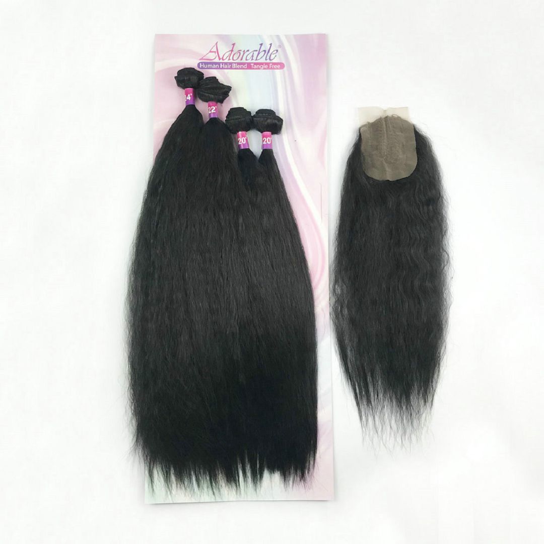Wet wavy 4pcs