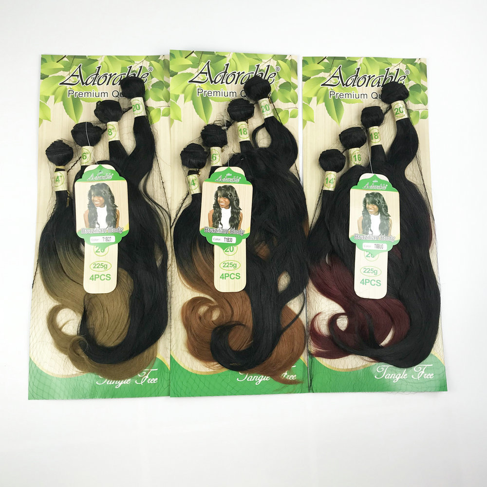 Brazilian body 4pcs