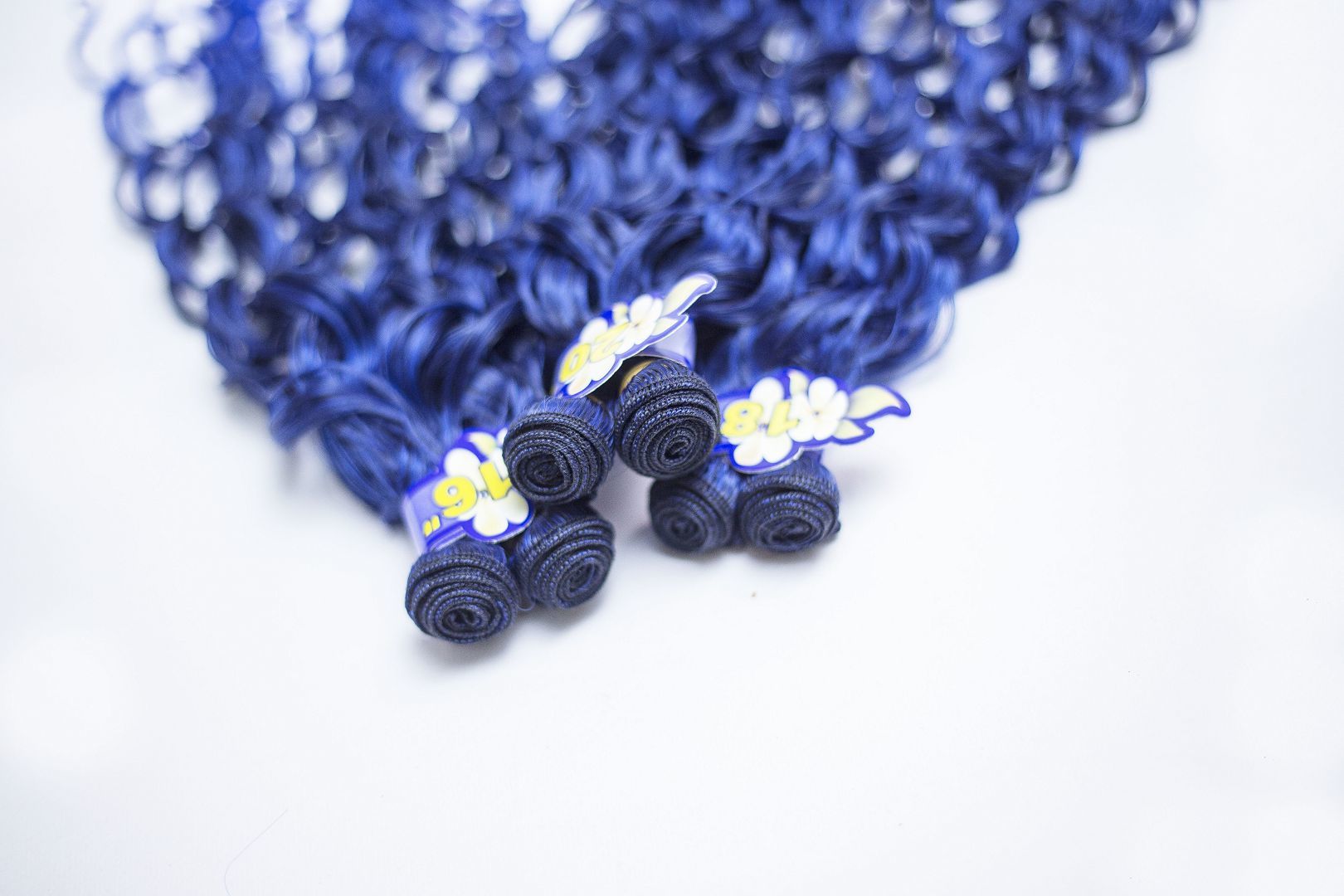 Spanish wave 6pcs t1bblue