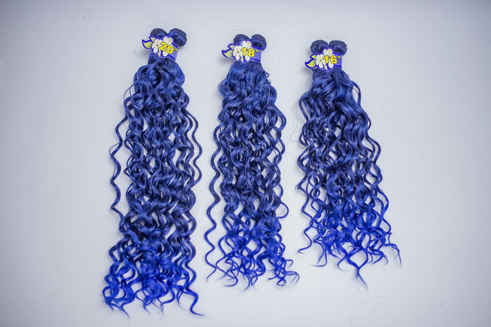 Spanish wave 6pcs t1bblue
