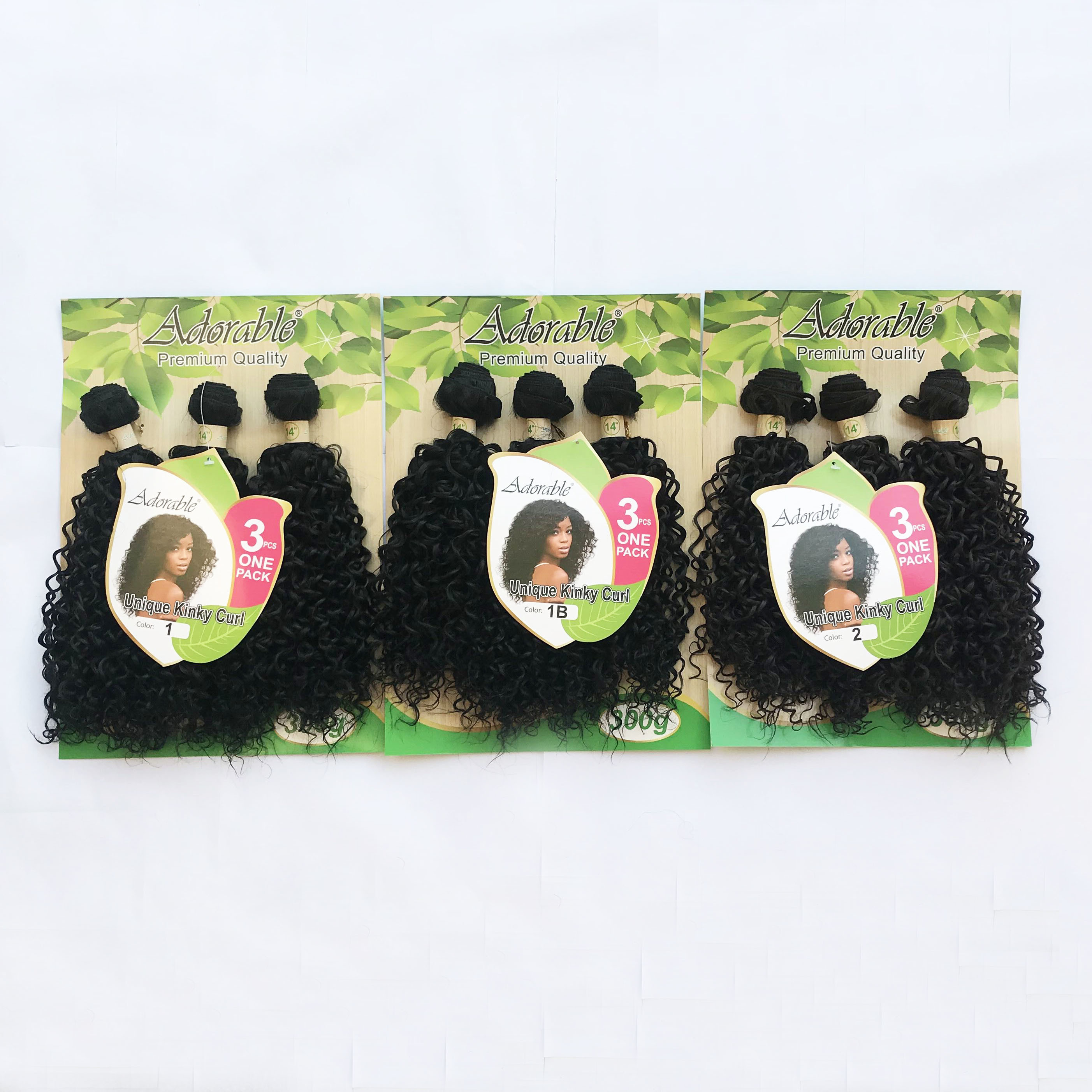 Kinky curl 3pcs