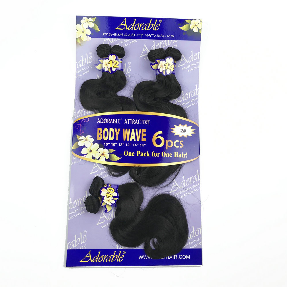 BODY WAVE 6PCS（10-14）