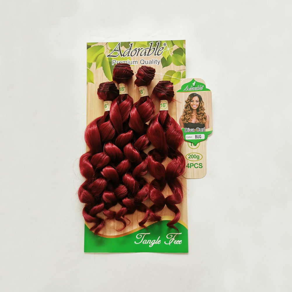 Diva curl 4pcs  Bug