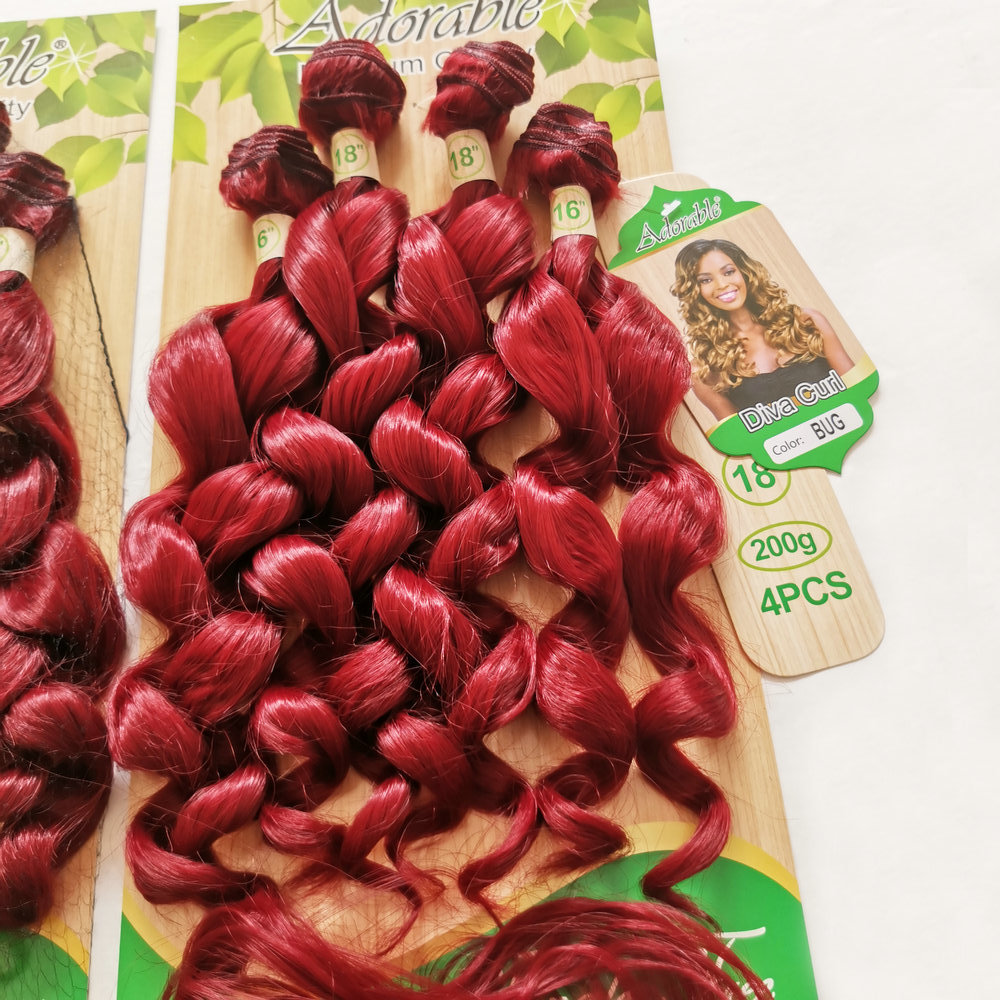 Diva curl 4pcs  Bug