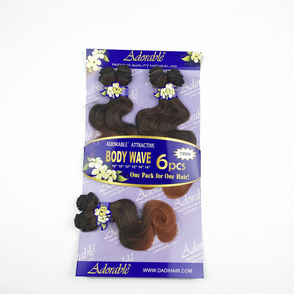 BODY WAVE 6PCS（10-14）
