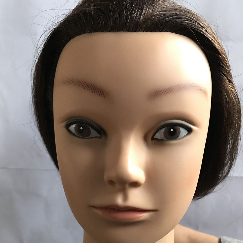 human hair traning head 1B