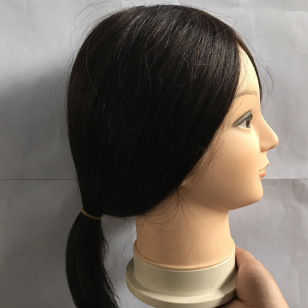 human hair traning head 1B for America