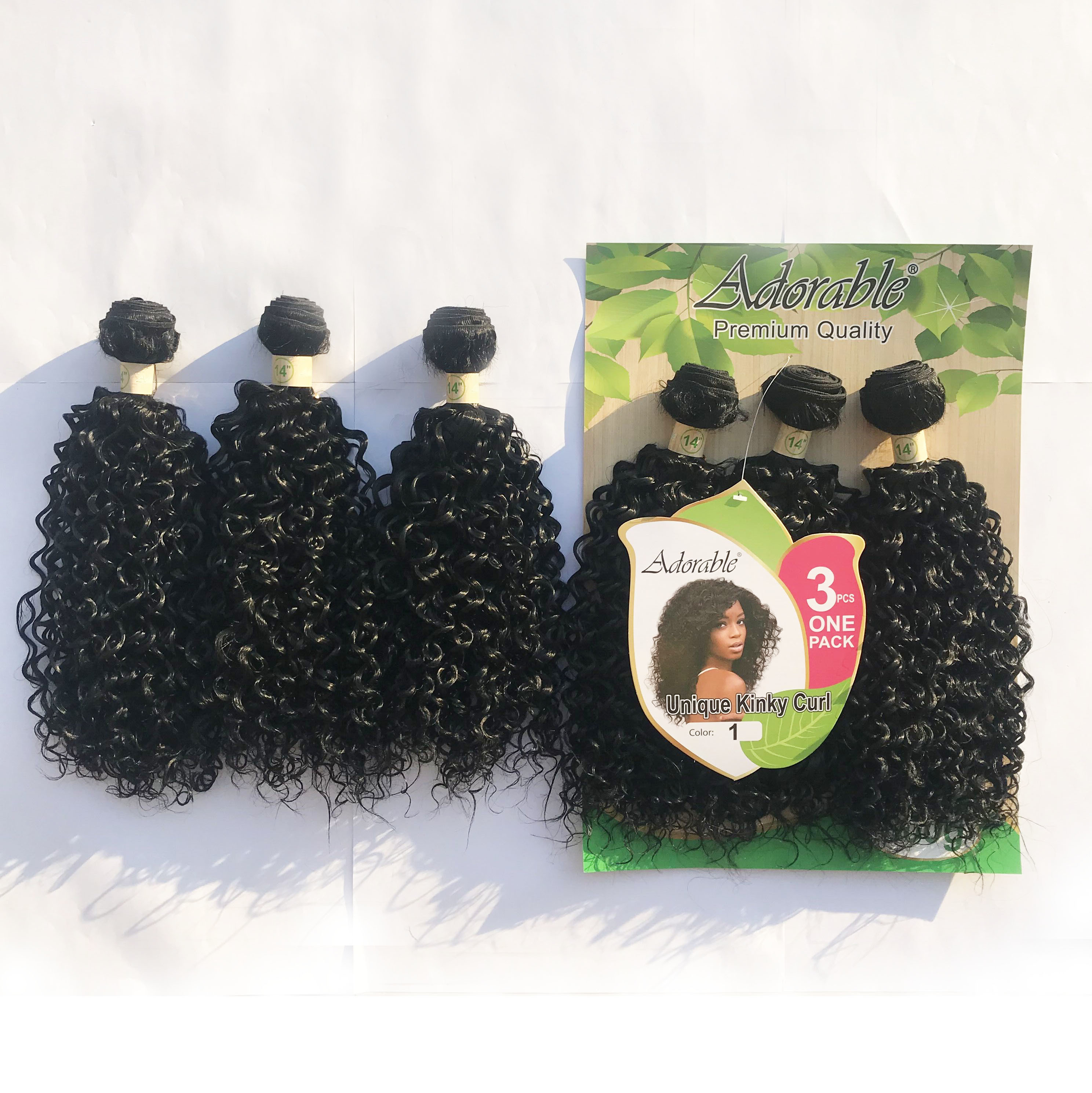 Kinky curl 3pcs