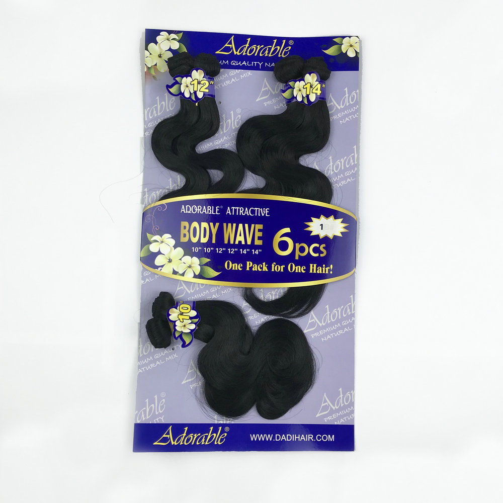 BODY WAVE 6PCS（10-14）
