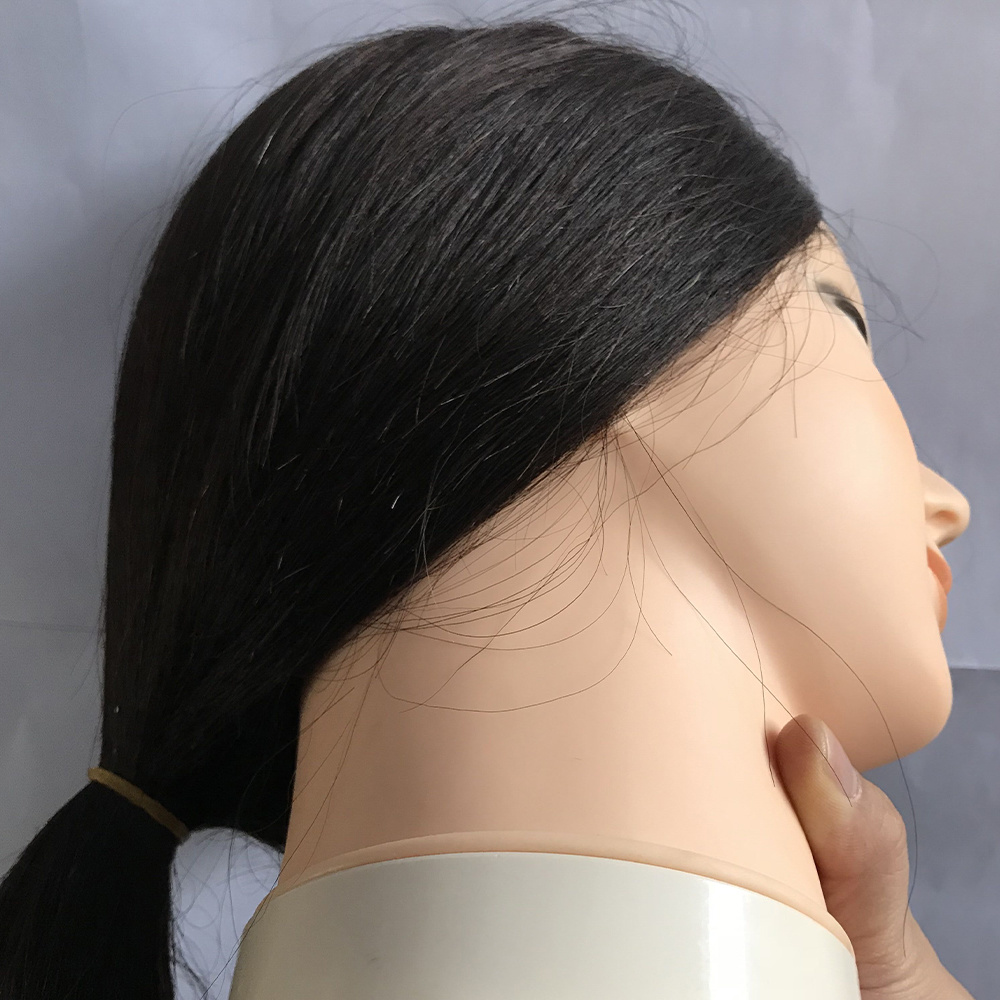 human hair traning head