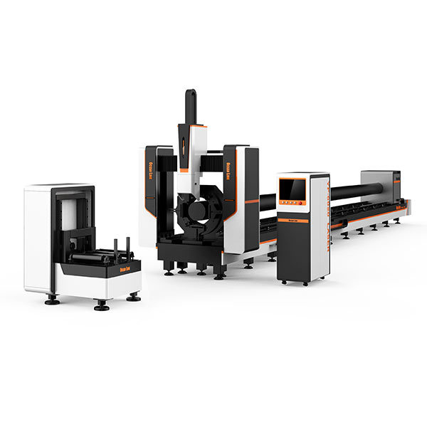 Five axis fiber laser cutting machine