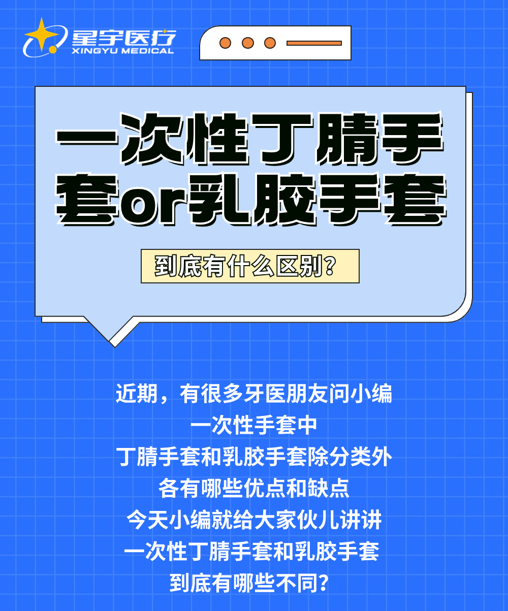 一次性丁腈手套or乳胶手套，谁技高一筹？