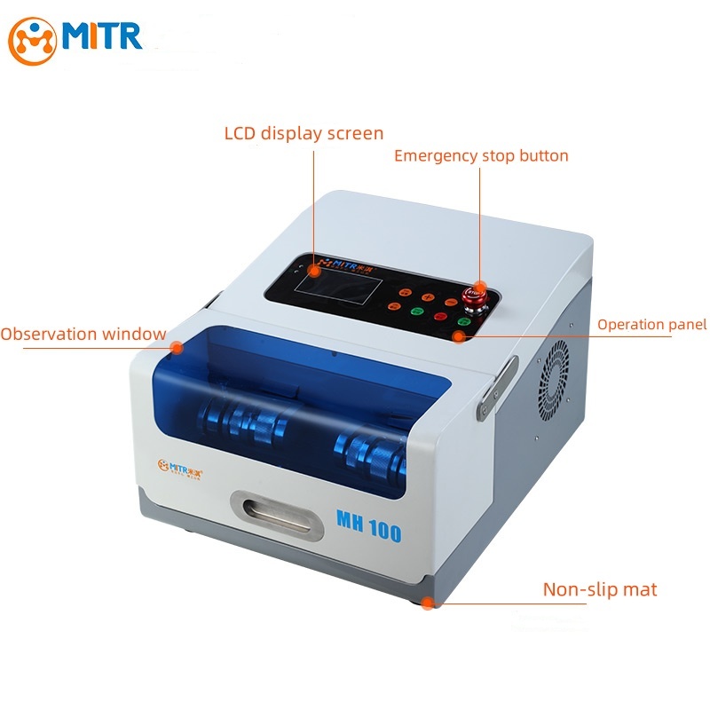 Horizontal tissue grinder