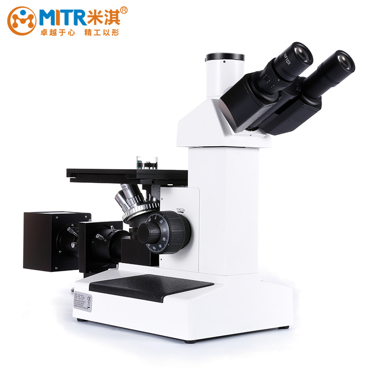 Trinocular Inverted Metallurgical Microscope