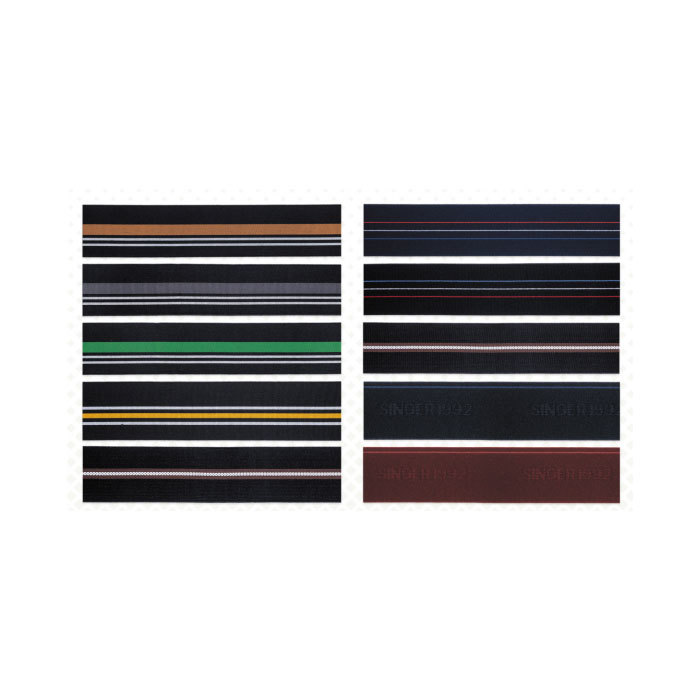 Men's pants lined with elastic band