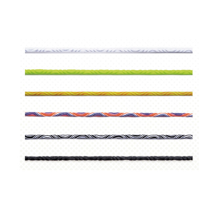Three-dimensional fancy elastic belt
