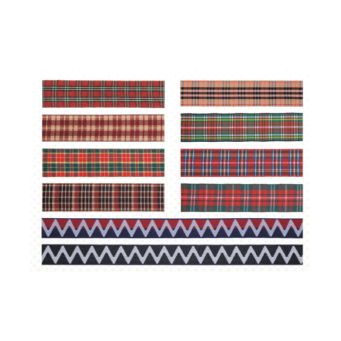 Decorative Check Ribbon