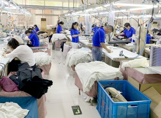 縫製現場