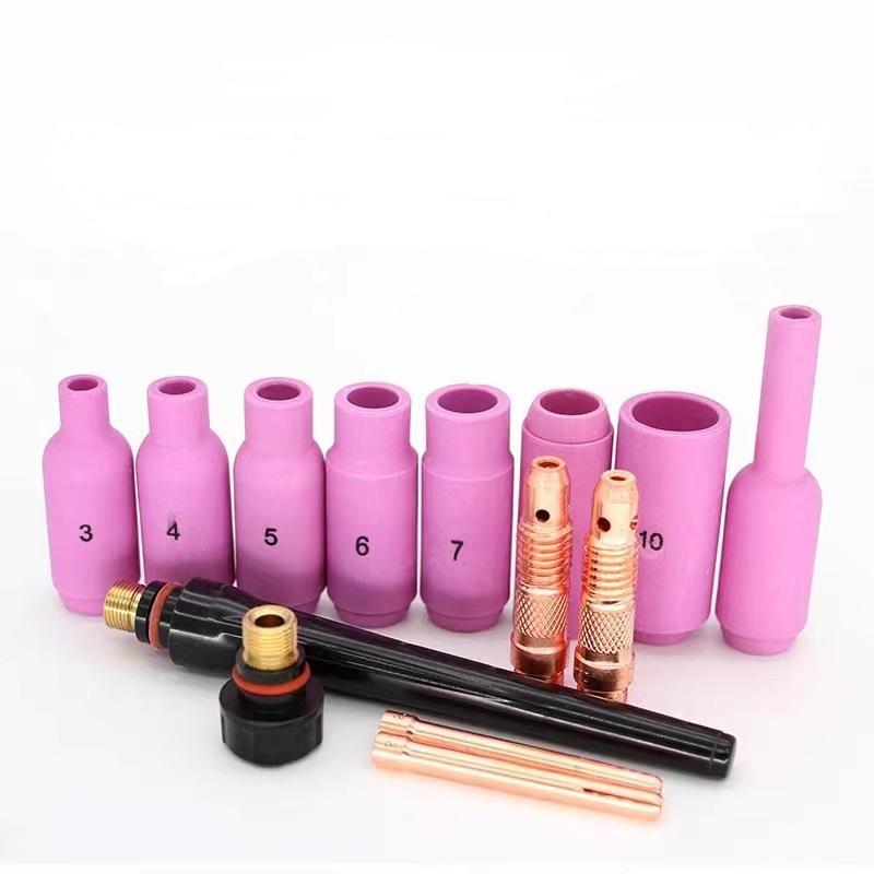 WP17 WP18 WP26 Welding Spare Parts TIG Welding Torch Consumables Ceramic Nozzle Gas Lens Collet Body Tig