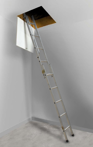 2 section loft ladder