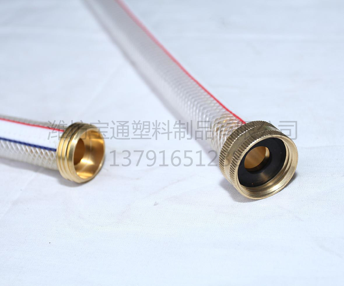 PVC高强（qiáng）度涤（dí）纶纤维（wéi）增强软管