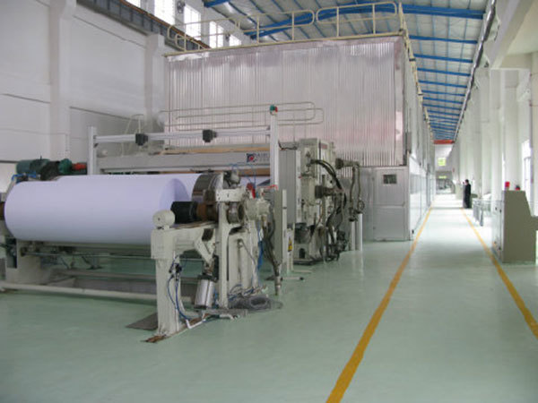 Hubei Baota Paper Co., Ltd.-Three recycled cultural paper production lines are manufactured by Shandong Xinhe