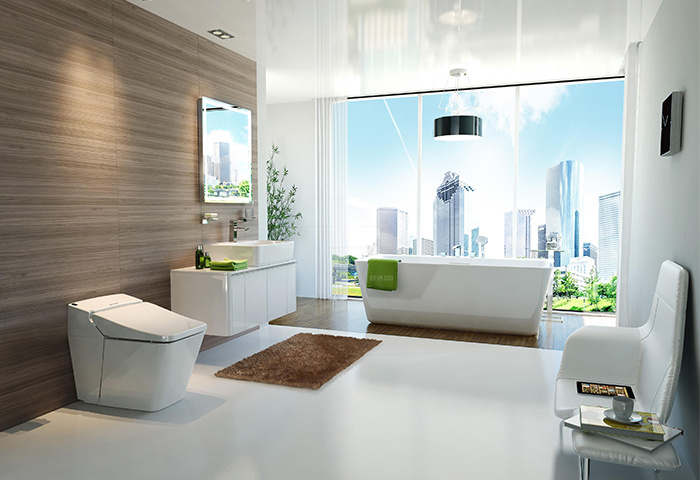 2023 New Solid Wood Bathroom Furniture