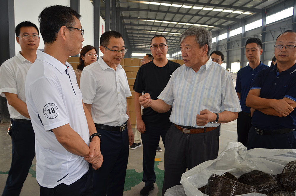中科院专家组一行到达州市调研玄纤产业发展情况