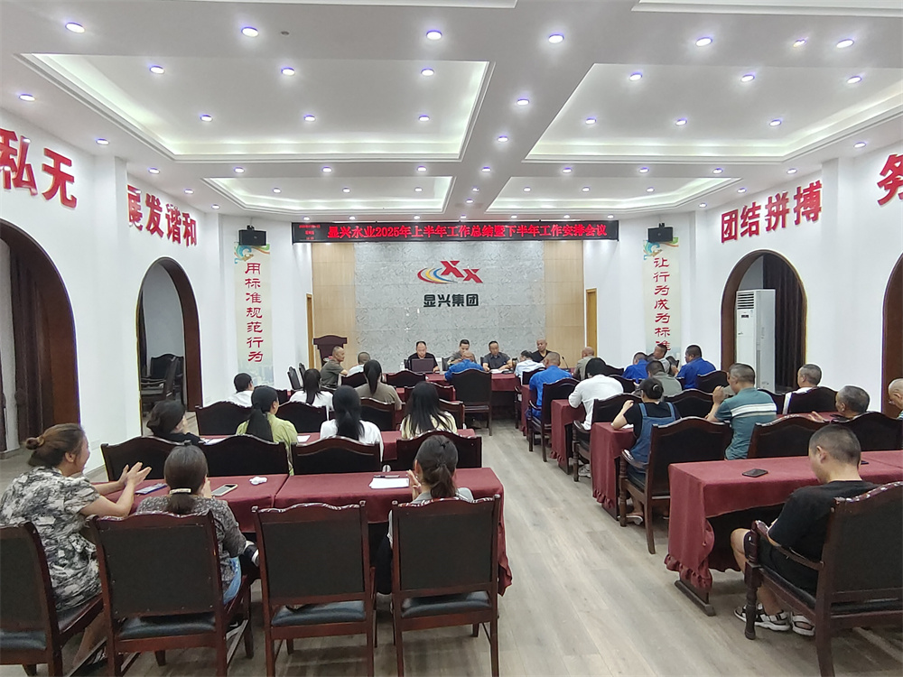 凝心聚力補(bǔ)短板   奮楫篤行謀發(fā)展 ——顯興集團(tuán)召開(kāi)2025上半年工作總結(jié)會(huì)