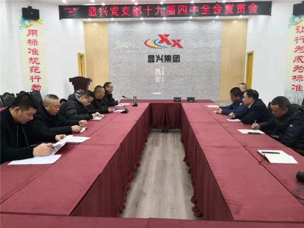 党支部学习宣传贯彻党的十九届四中全会精神