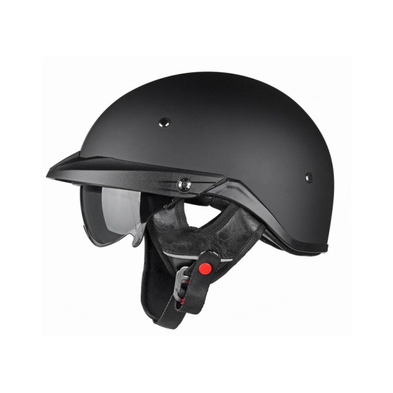 Harley half discount helmet with visor