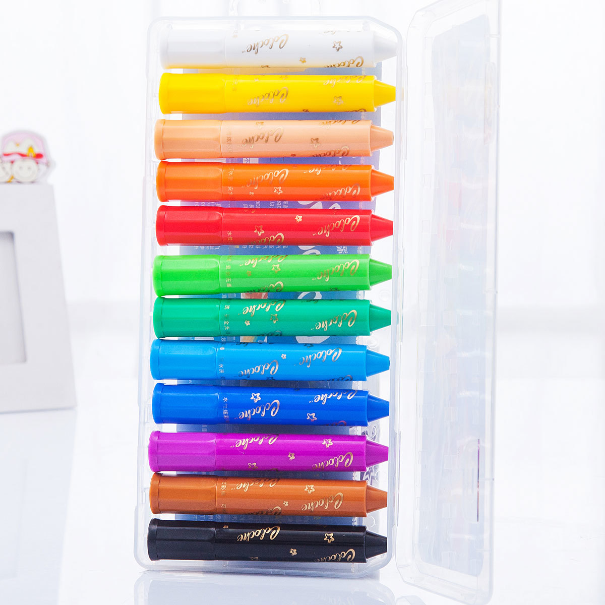  Watercolor Crayons 12 Colors