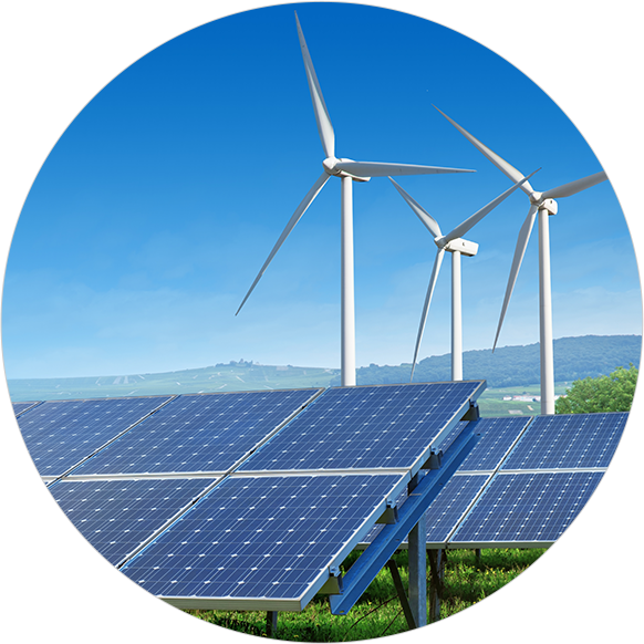 Glasfaser für Windkraft Photovoltaik