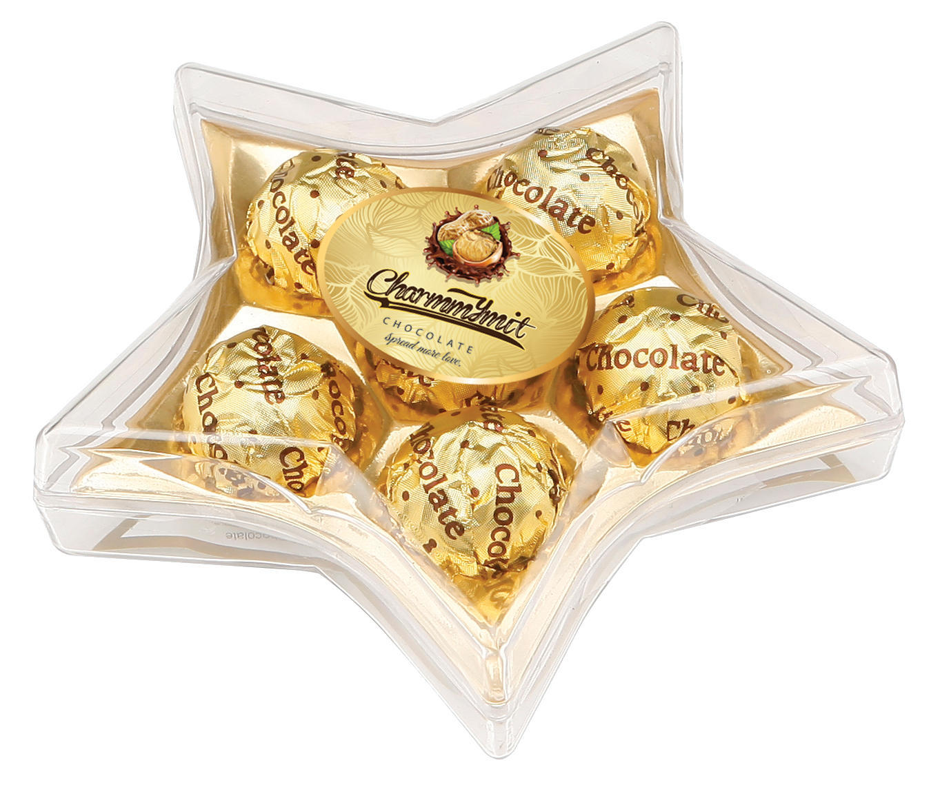 G032 6PCS Star 75g