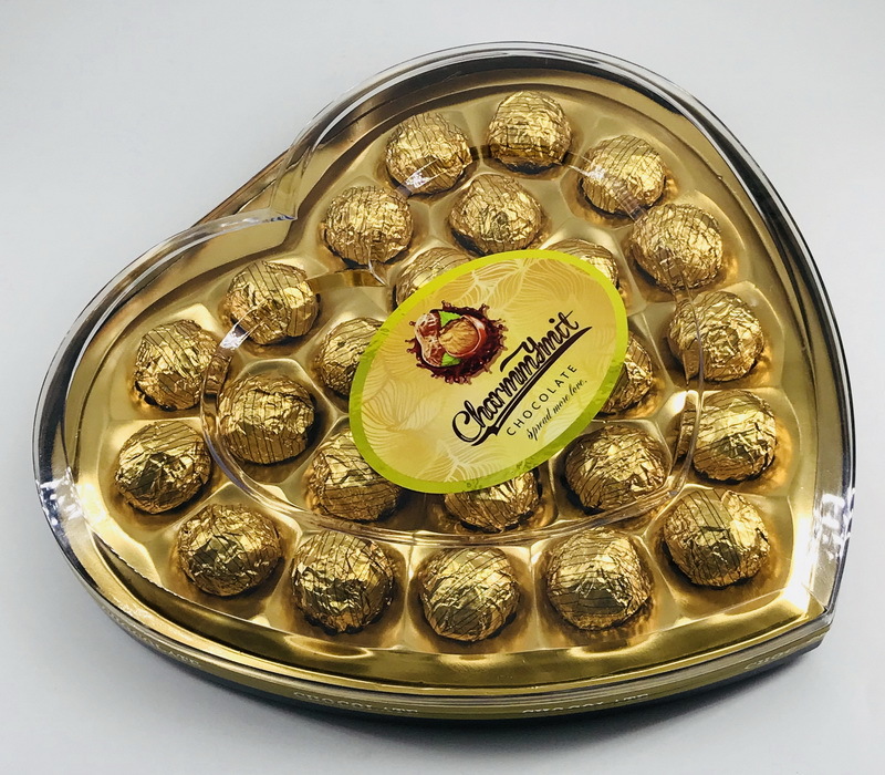 G007 18PCS Heart Shape Chocolate 230g G007 18PCS Heart Shape Chocolate 230g