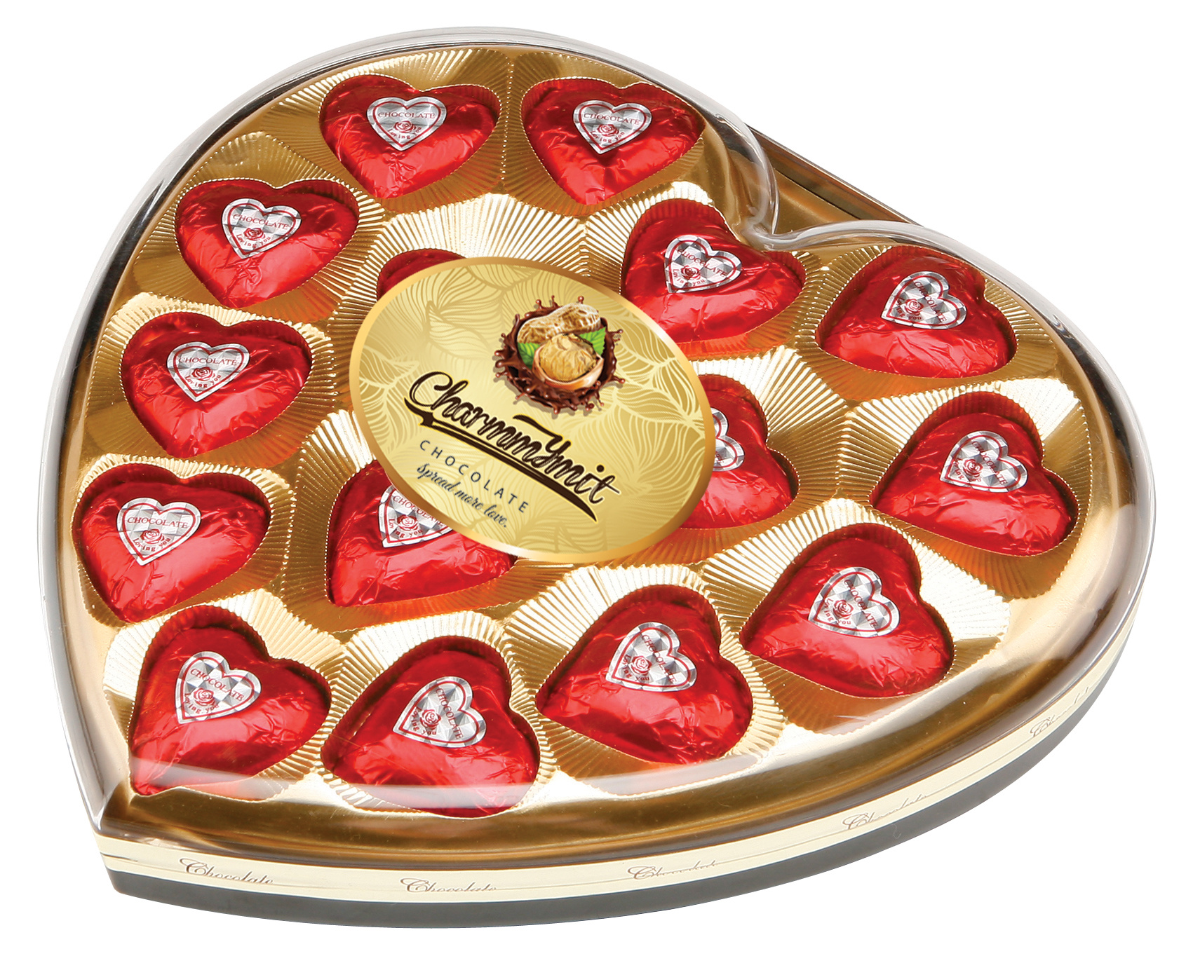 G101 15PCS Heart Shape Chocolate 120g