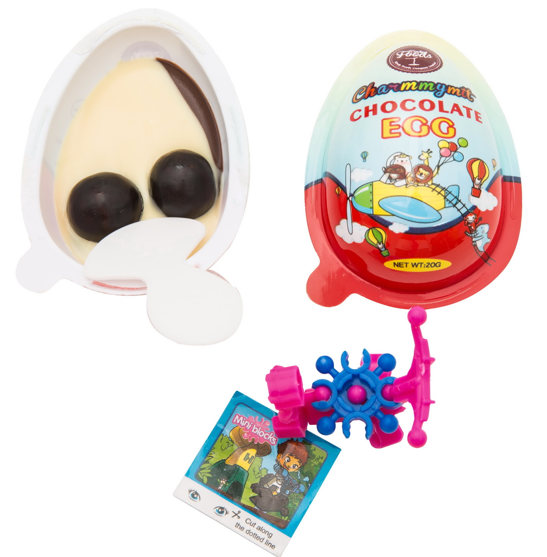 E002 Small Chocolate Egg 20g 