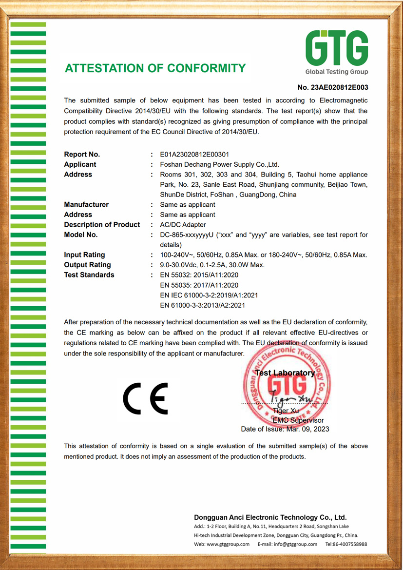 CE certification 01