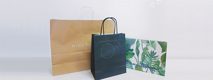 A paper bag has become the center of attention