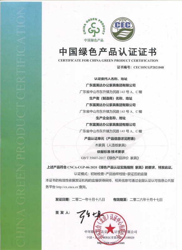 Certificate display