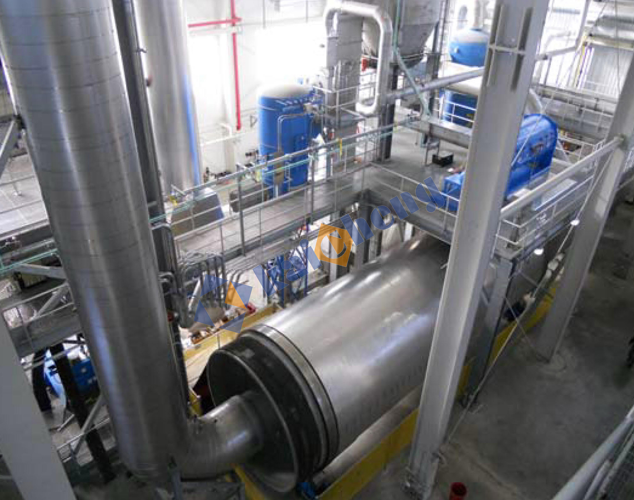 Large Three-channel Drum Dryer / Large Hot Air Dryer